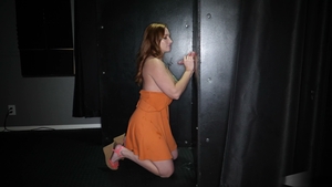 Gloryhole Secrets: Sophia's Deep Throat Delight